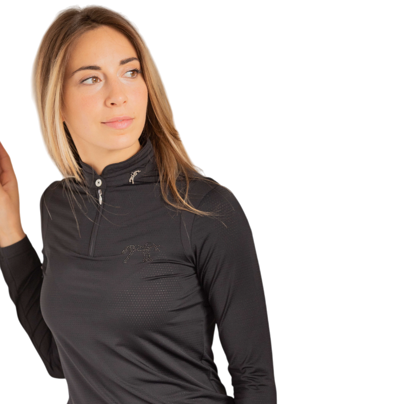 Pénélope - Baselayer manches longues femme Techpy noir | - Ohlala