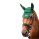 Pénélope - Bonnet pour chevaux coton vert foncé | - Ohlala