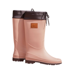 Pénélope - Bottes de pluie femme Jessica rose poudré | - Ohlala