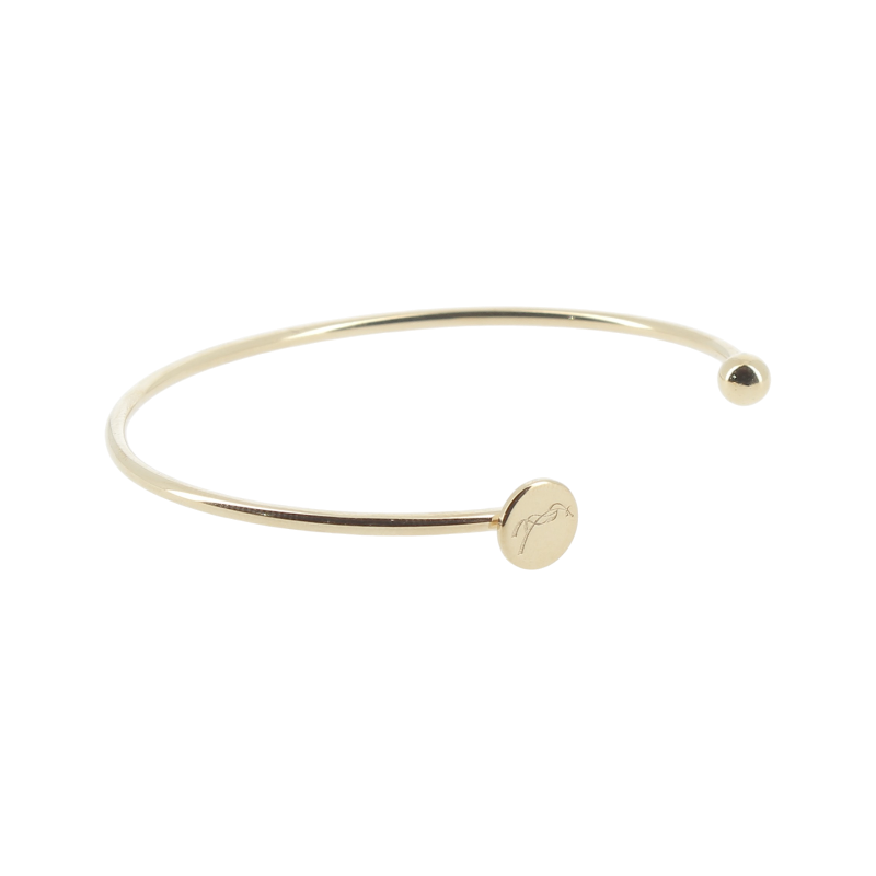 Pénélope store - Golden bangle bracelet