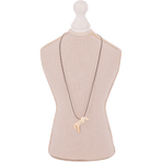 Pénélope - Golden equestrian necklace | - Ohlala