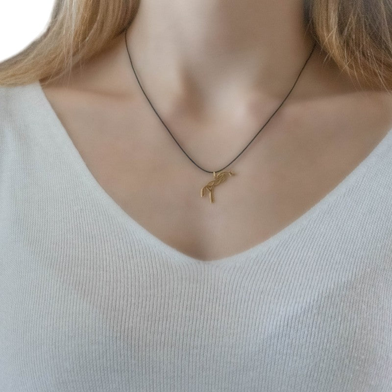 Pénélope Store - Golden Equestrian Necklace