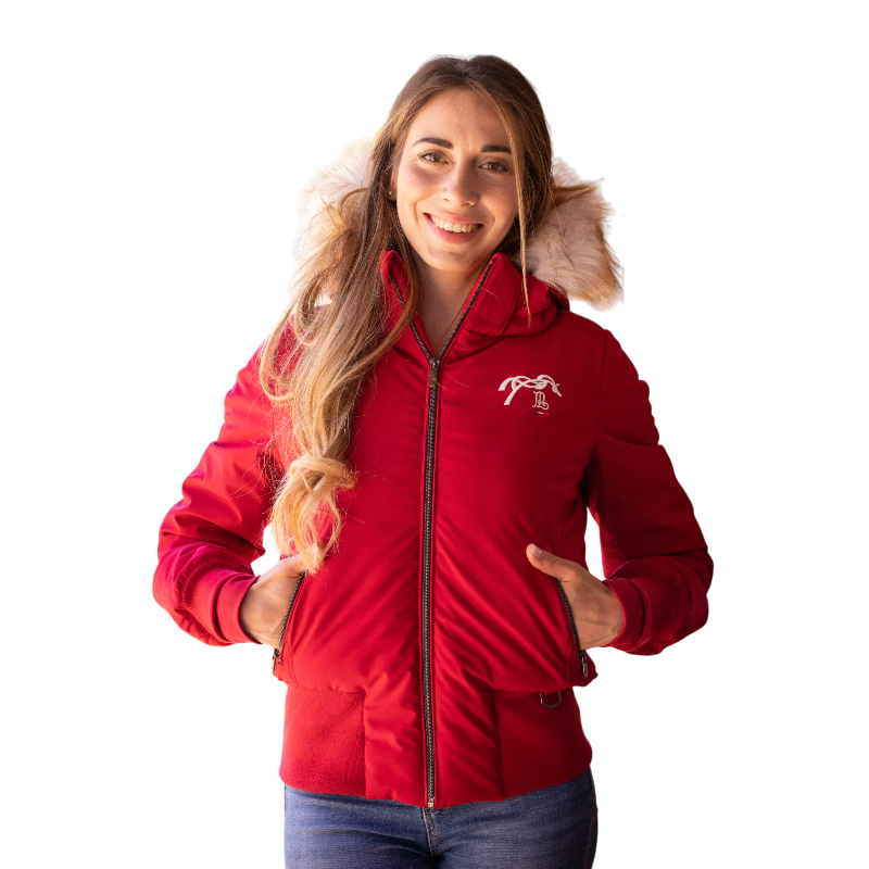 Pénélope Store - Step red down jacket 