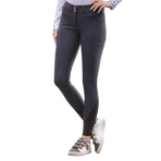 Pénélope - Pantaloni da equitazione donna Fun Stone blu marino | - Ohlala