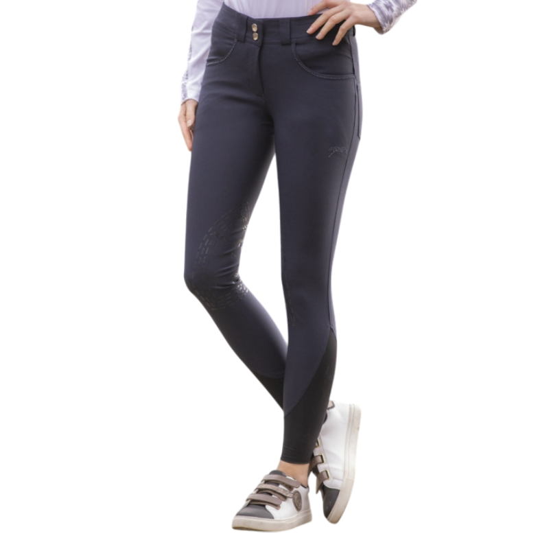 Pénélope - Pantalon d'équitation femme Fun Stone marine