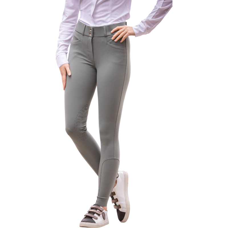 Pénélope - Women's equestrian pants Majestic sage green 