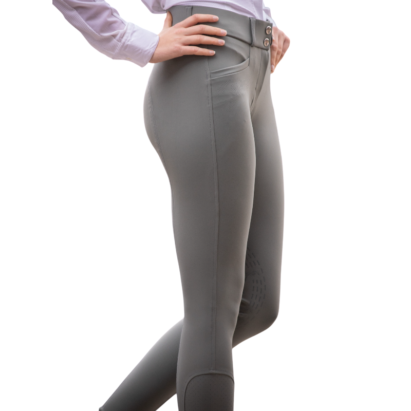 Pénélope - Women's equestrian pants Majestic sage green 