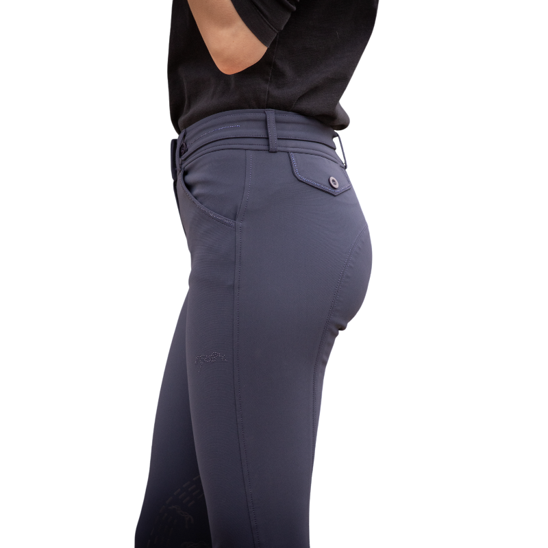 Pénélope - Pantalon d'équitation femme Élégance marine