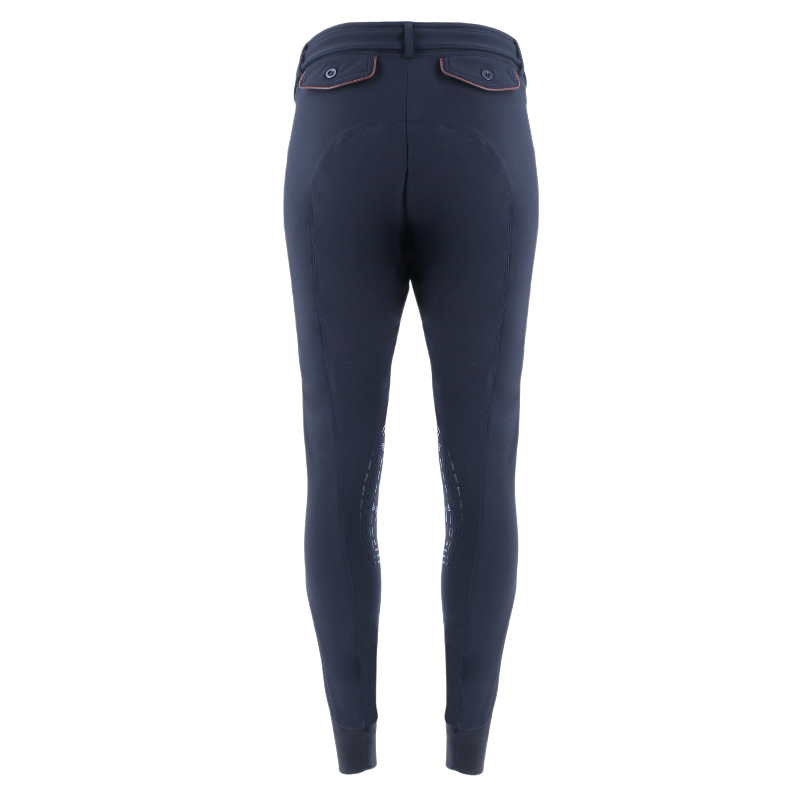 Pénélope Store - Girls' navy saddle stitch riding pants