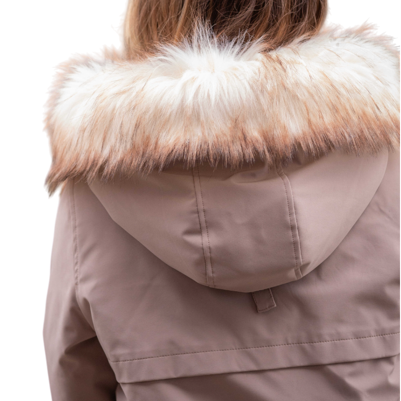 Pénélope - Parka mujer Steppy taupe | - Ohlala
