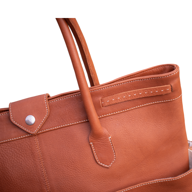 Pénélope Store - Maisons Laffite cognac handbag