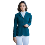 Pénélope - Damska kurtka konkursowa Paris Air soft kacza zieleń | - Ohlala