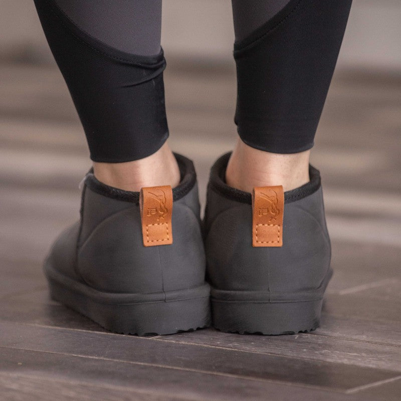 Pénélope - Mini-boots fourrées noir | - Ohlala