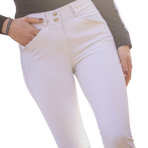 Pénélope Store - Women's riding breeches Élégance white | - Ohlala