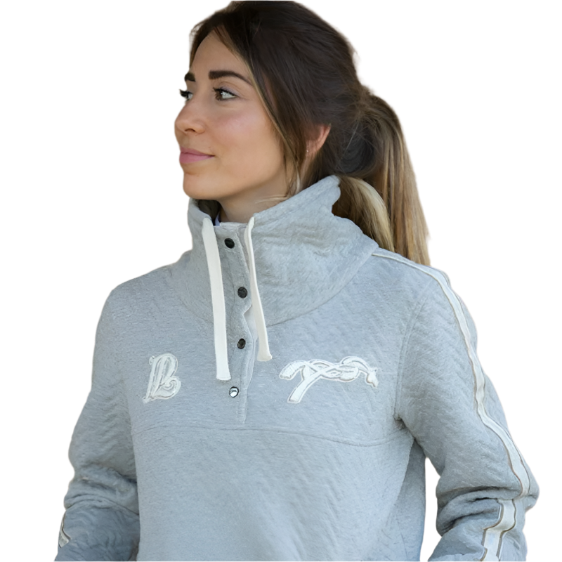 Pénélope Store - Women's gray Pépita sweatshirt