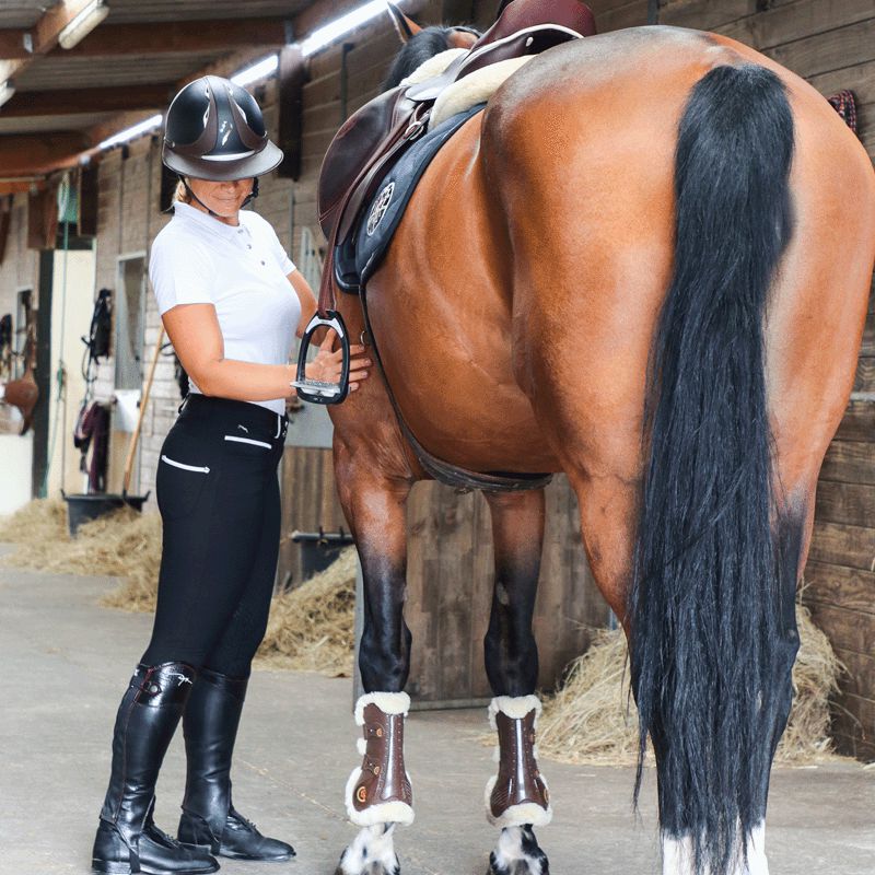 Pénélope Store - Pantalon d’équitation fun pushup noir | - Ohlala