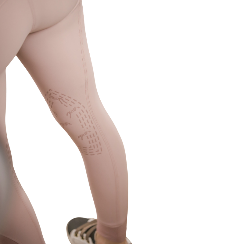 Pénélope - Pantalon d'équitation femme Elegance rose poudré