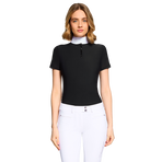 Samshield - Polo de concours femme Roxy Premium noir/ jet-black | - Ohlala