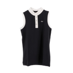 Flags & Cup - Polo sans manches Candiba femme noir | - Ohlala