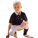 Jump'In - Polo de concours manches courtes Gaston marine | - Ohlala