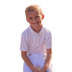 Jump'In - Polo de concours manches courtes Gaston blanc | - Ohlala