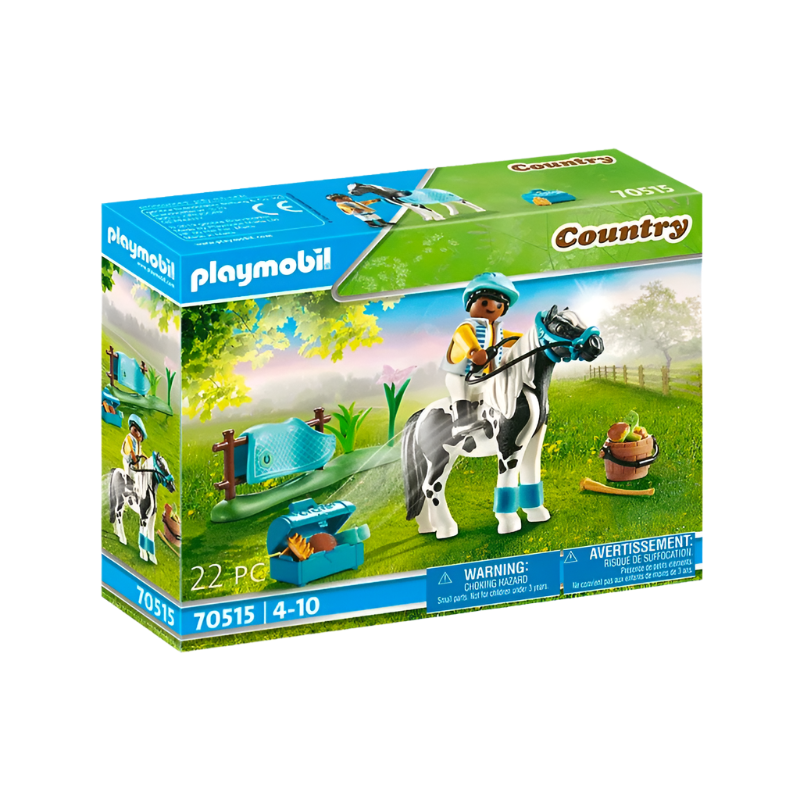 Playmobil - Cavalier et poney Lewitzer