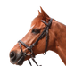 Privilege Equitation - Grandville combination bridle with brown reins | - Ohlala