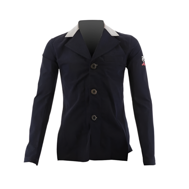 Privilège Equitation - Veste de concours Airsafe homme marine