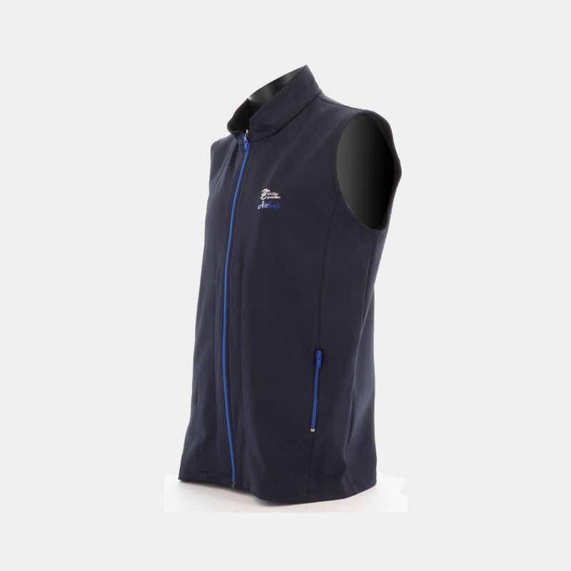 Privilège Equitation - Veste sans manche Airsafe Softshell marine | - Ohlala