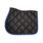 Privilège Equitation - Tapis de selle noir/ noir/ bleu roi | - Ohlala