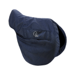 Pro Series - Saddle cover with stirrup leather slots navy | - Ohlala