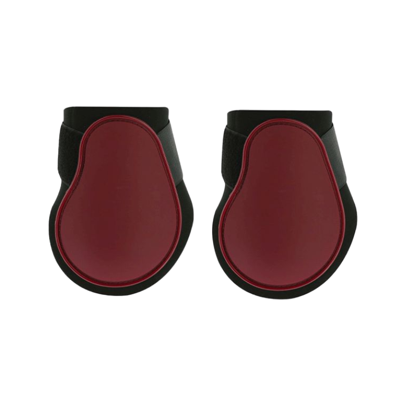 Norton - Burgundy comfort fetlock guards