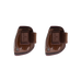 Kentucky Horsewear - Protège boulets Air Velcro marron | - Ohlala