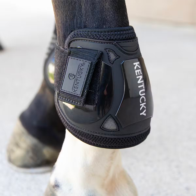 Kentucky Horsewear - Air Velcro black fetlock boots | - Ohlala