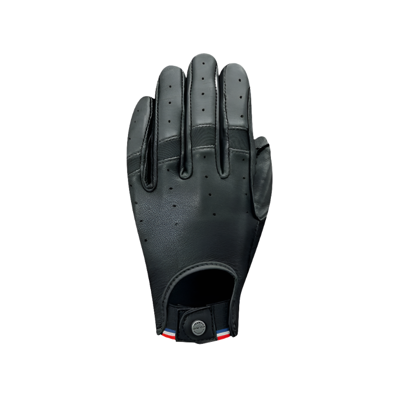 Racer - Black Tradition leather riding gloves