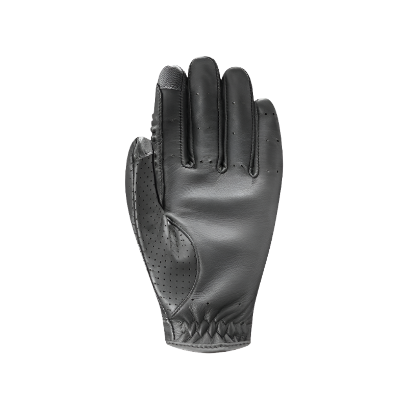 Racer - Gants d'équitation cuir Tradition noir