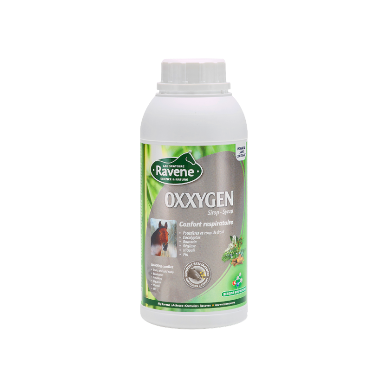 Ravene - Liquid food supplement for cough Oxxygen 500ml