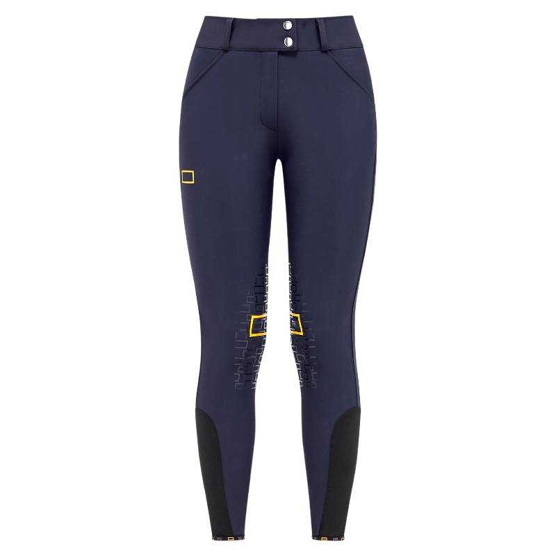 RG Italy - Pantalon d'équitation femme RG taille haute marine