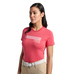 RG Italy - Camiseta de manga corta mujer Triple Bar rosa | - Ohlala