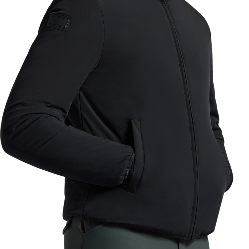 RG Italy - Men's Black Bomber Jacket