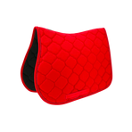 Riding World - Tapis de selle Rope rouge | - Ohlala