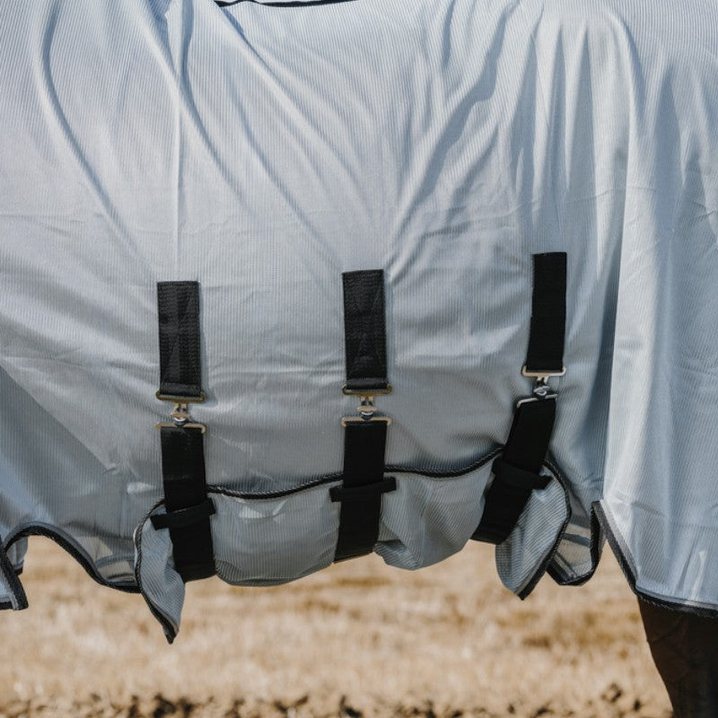 Riding World - Gray mesh Belly fly repellent shirt 