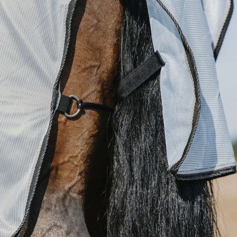 Riding World - Gray mesh Belly fly repellent shirt 