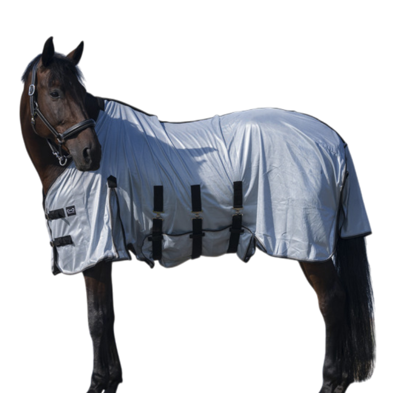 Riding World - Gray mesh Belly fly repellent shirt 