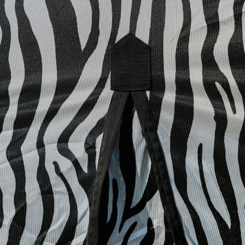 Riding World - Zebra belly mesh fly shirt 