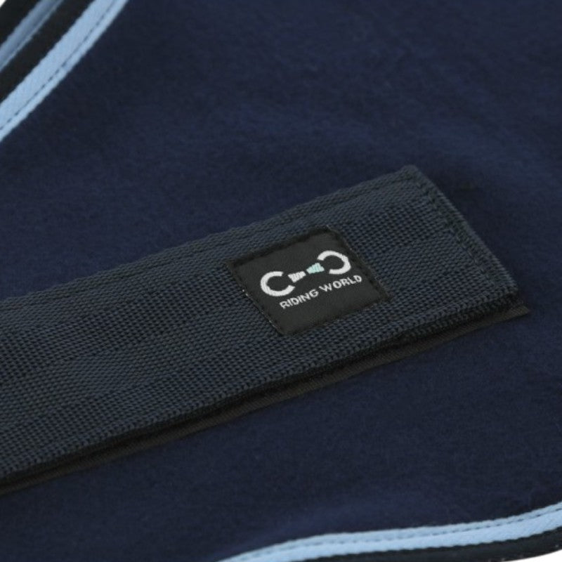 Riding World - Navy fleece shirt for dog 