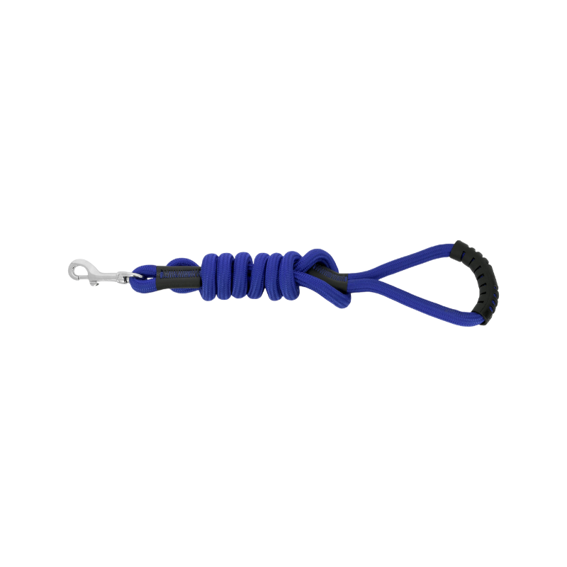 Riding World - Dog leash with handle Lucky royal blue 