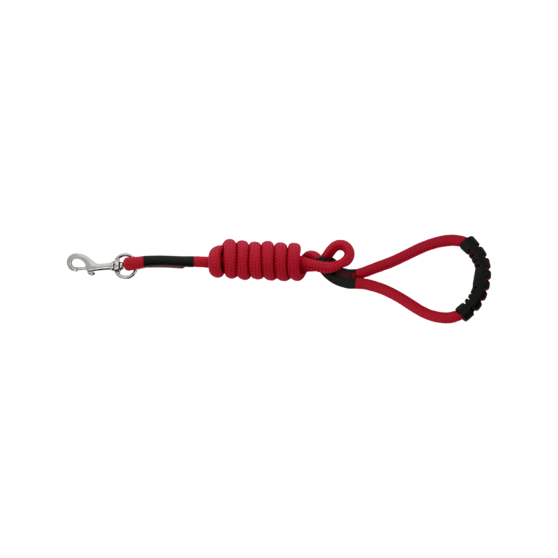 Riding World - Dog leash with Lucky red handle 