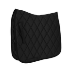 Riding World - School dressage saddle pad in black | - Ohlala