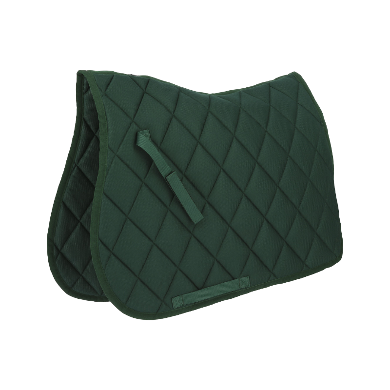 Riding World - Tapis de selle School vert foncé